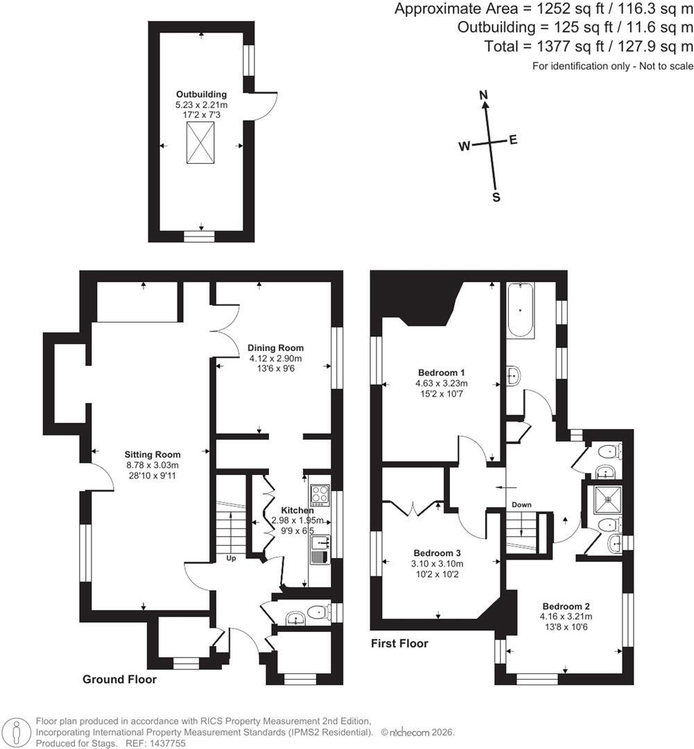 Hillhead, Colyton floorplan