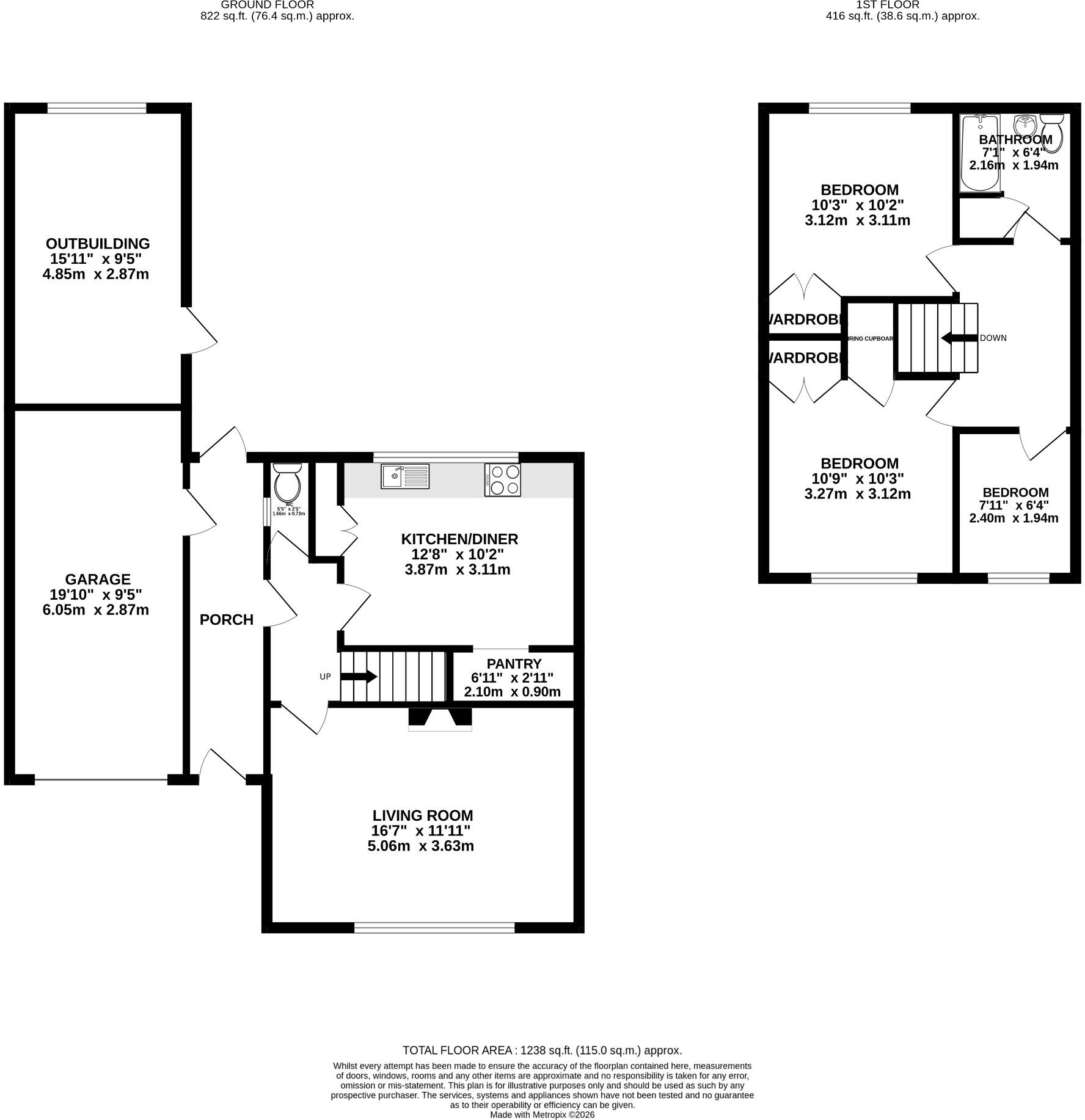 Greenfields, St. Ives, Cambridgeshire, PE27 floorplan