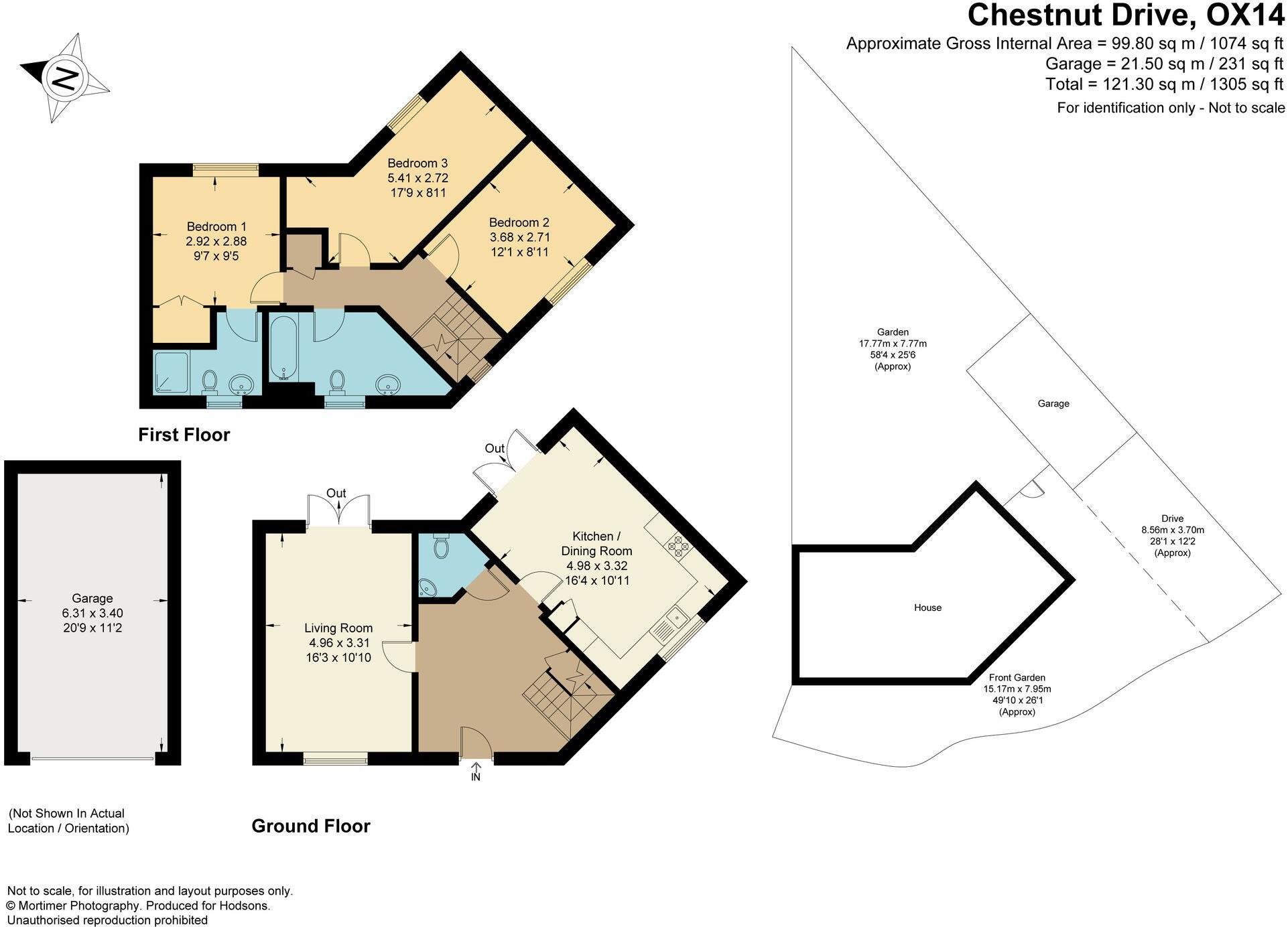 Chestnut Drive, Drayton, OX14 floorplan