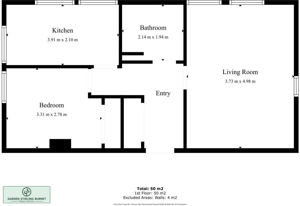23 Bridge Lane, Paisley, PA2 9BE floorplan