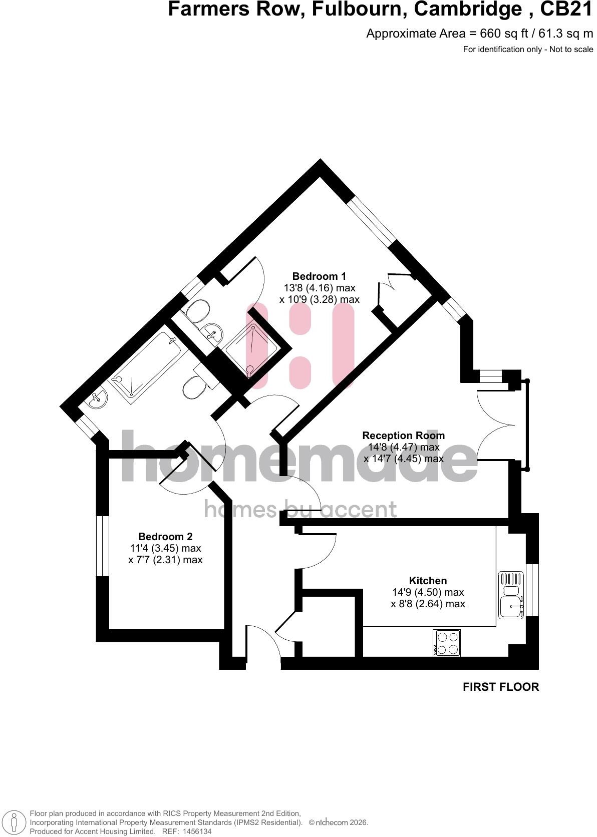 Farmers Row, CB21 floorplan