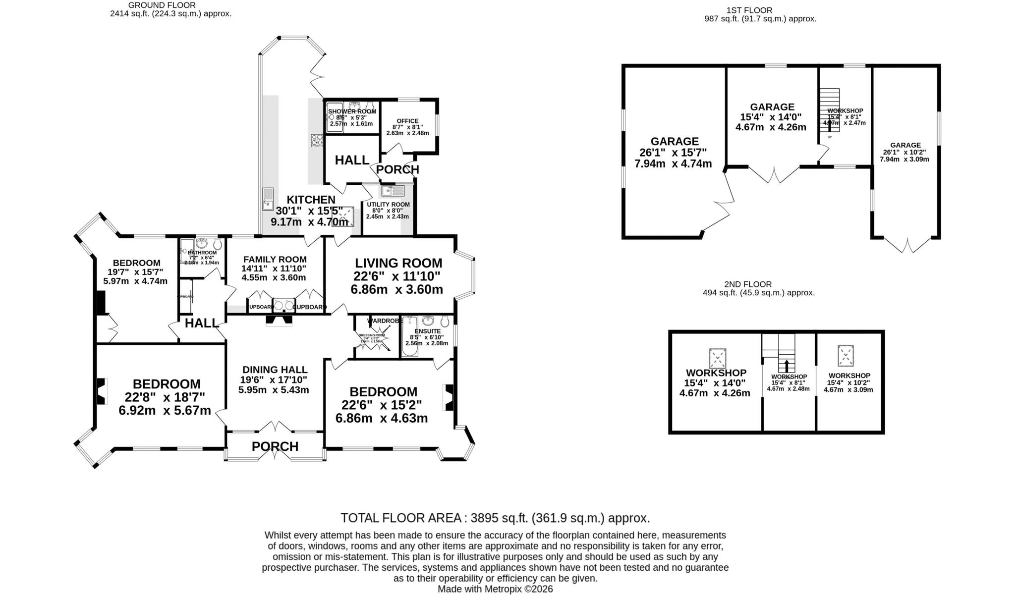 Hobcroft Lane, Mobberley floorplan