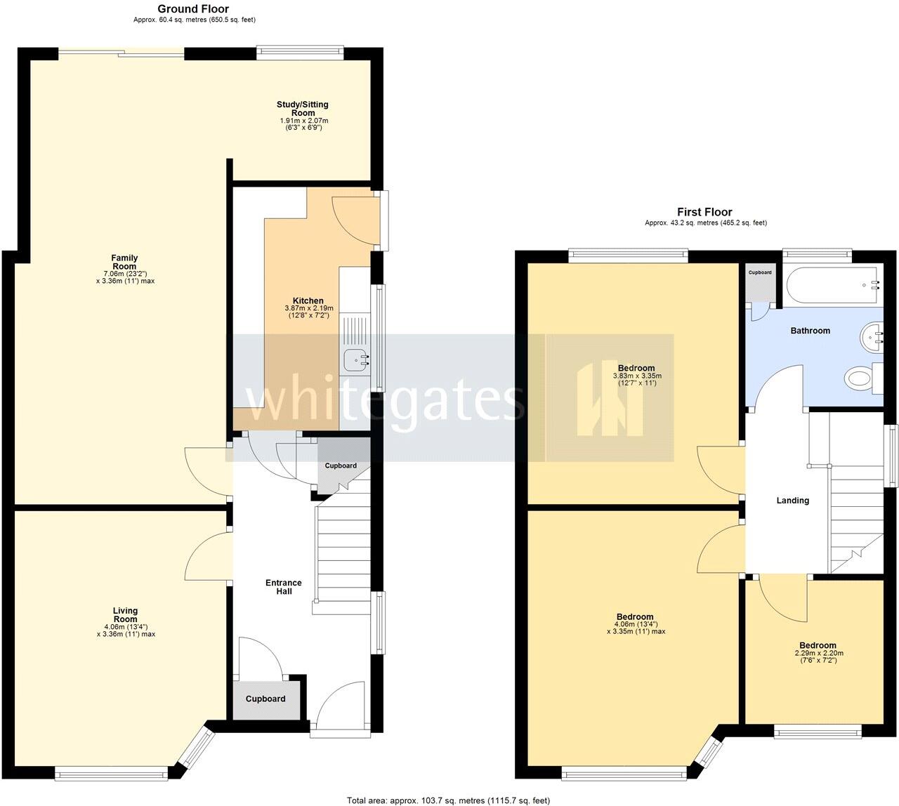 Chestnut Avenue, Huyton, Liverpool, Merseyside, L36 floorplan
