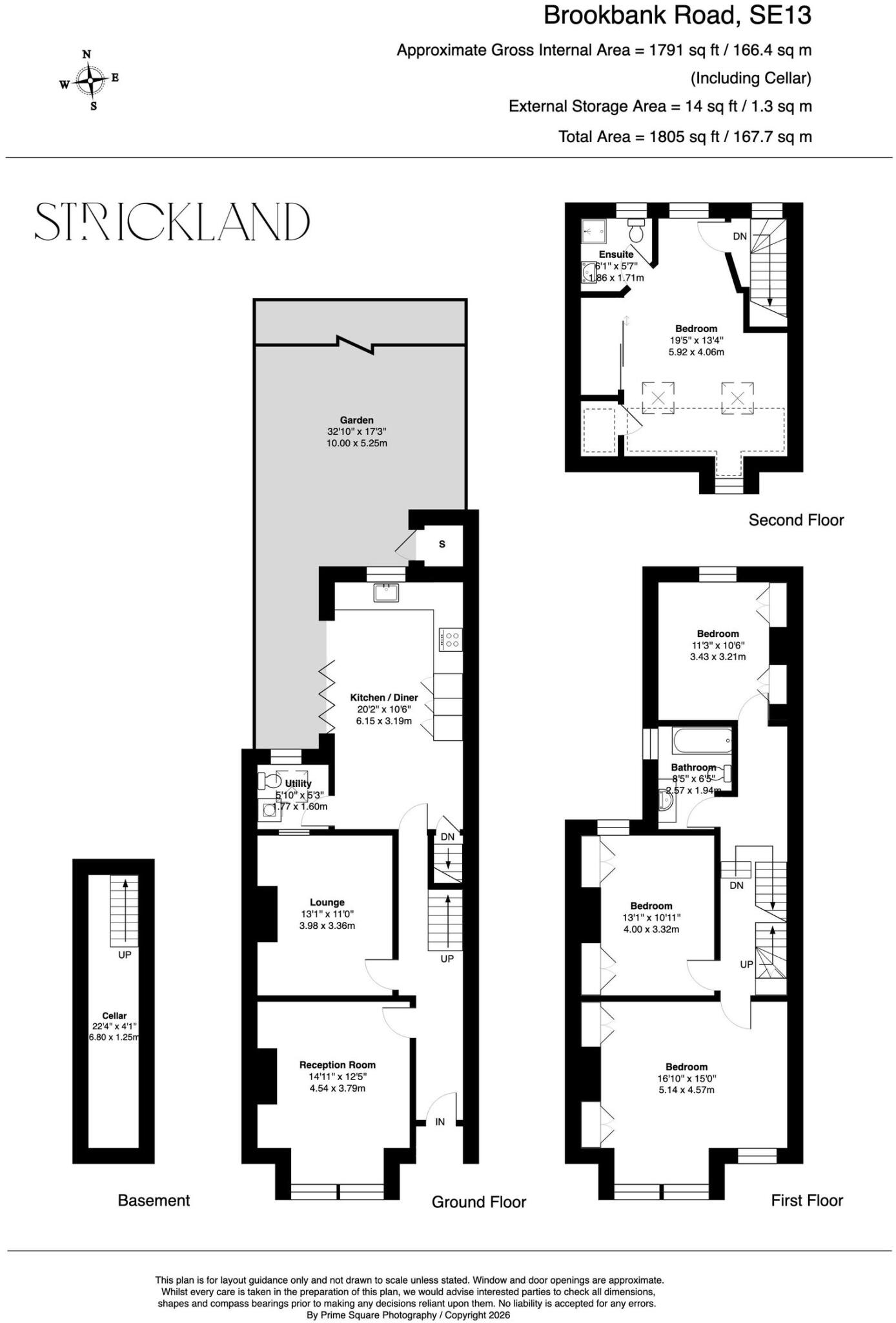 Brookbank Road, London SE13 floorplan