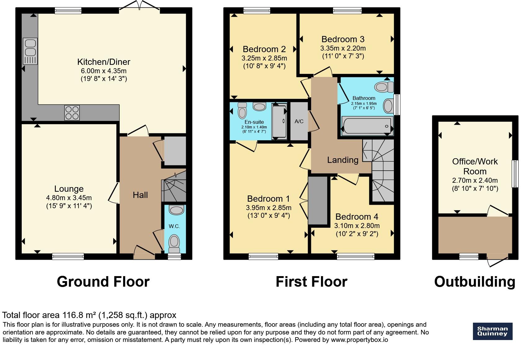 Streton Gardens, Deeping St. James, Peterborough floorplan