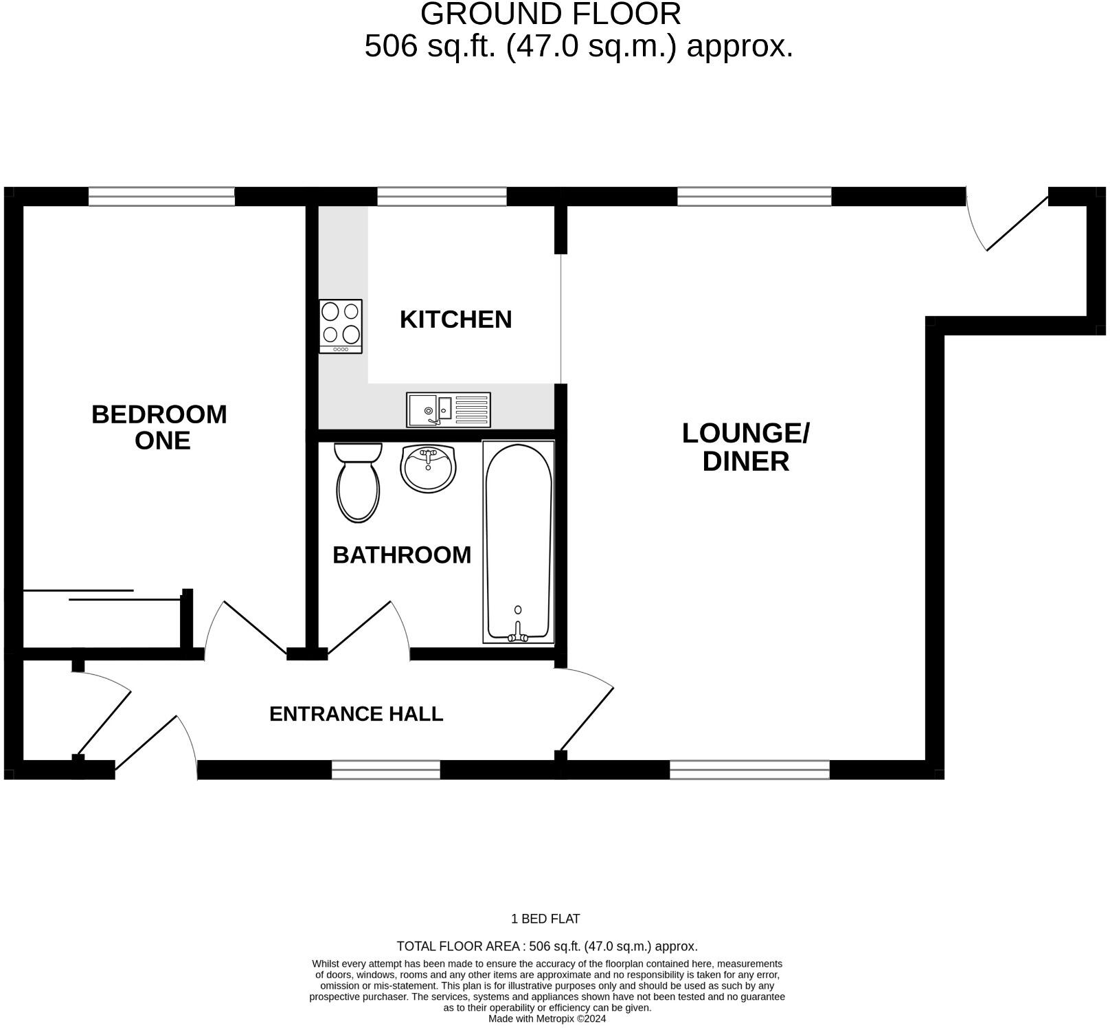 Woodlands Court, North Road, St. Ives, Cambridgeshire, PE27 5RN floorplan