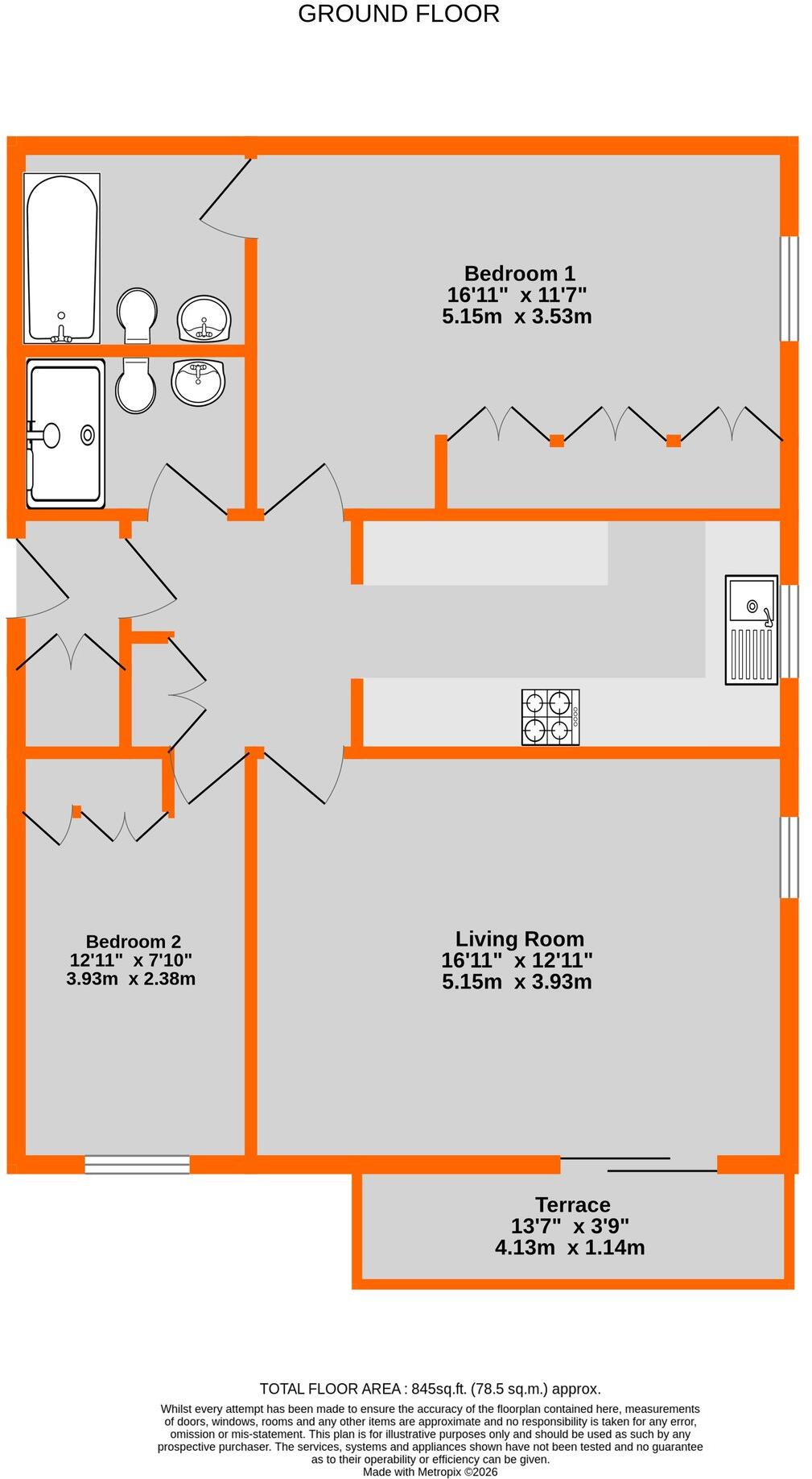 Albemarle Road, Beckenham, BR3 floorplan