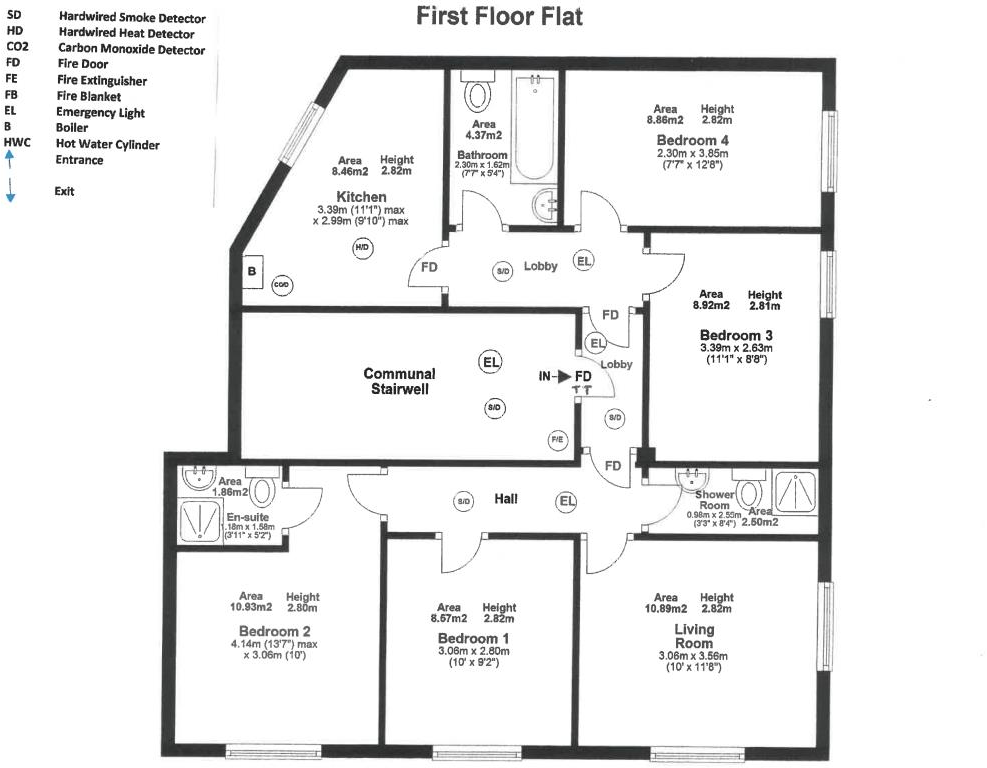 (£105pppw) Clayton Street, City Centre, NE1 floorplan