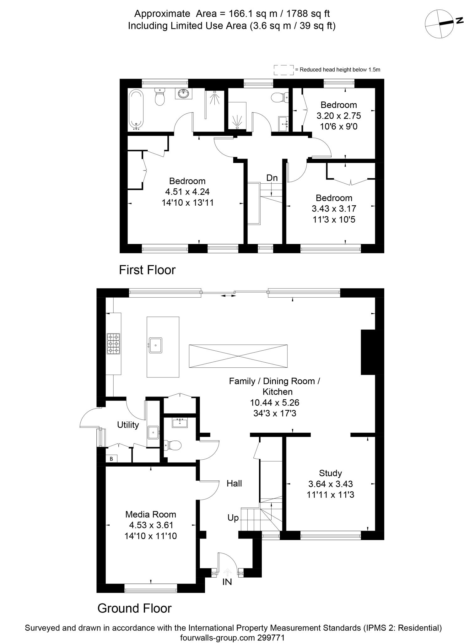 St Andrews Walk, Cobham, Surrey floorplan