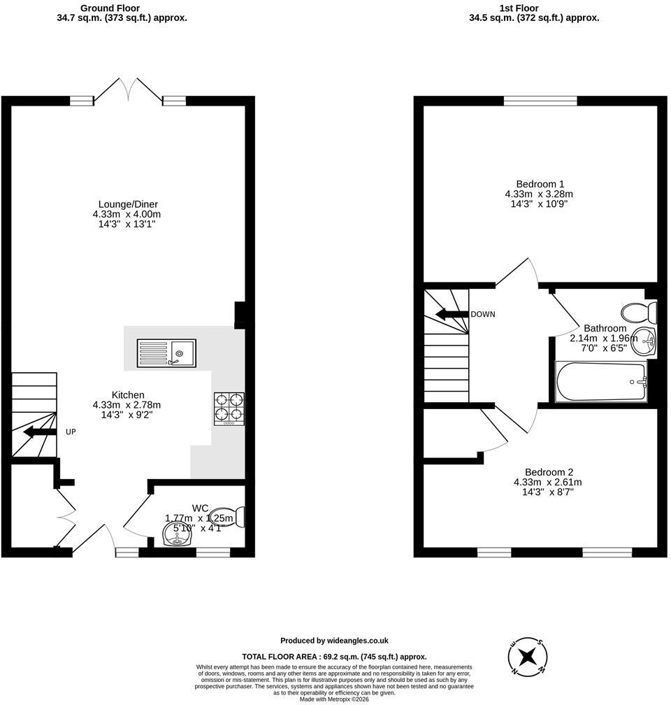 Seymour Crescent, Wantage floorplan