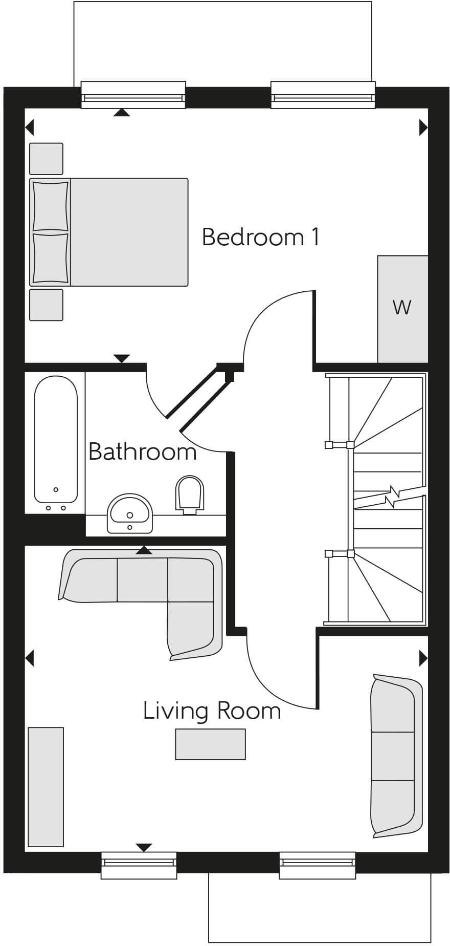 Meadowview Road, Raynes Park,
SW20 9BD floorplan