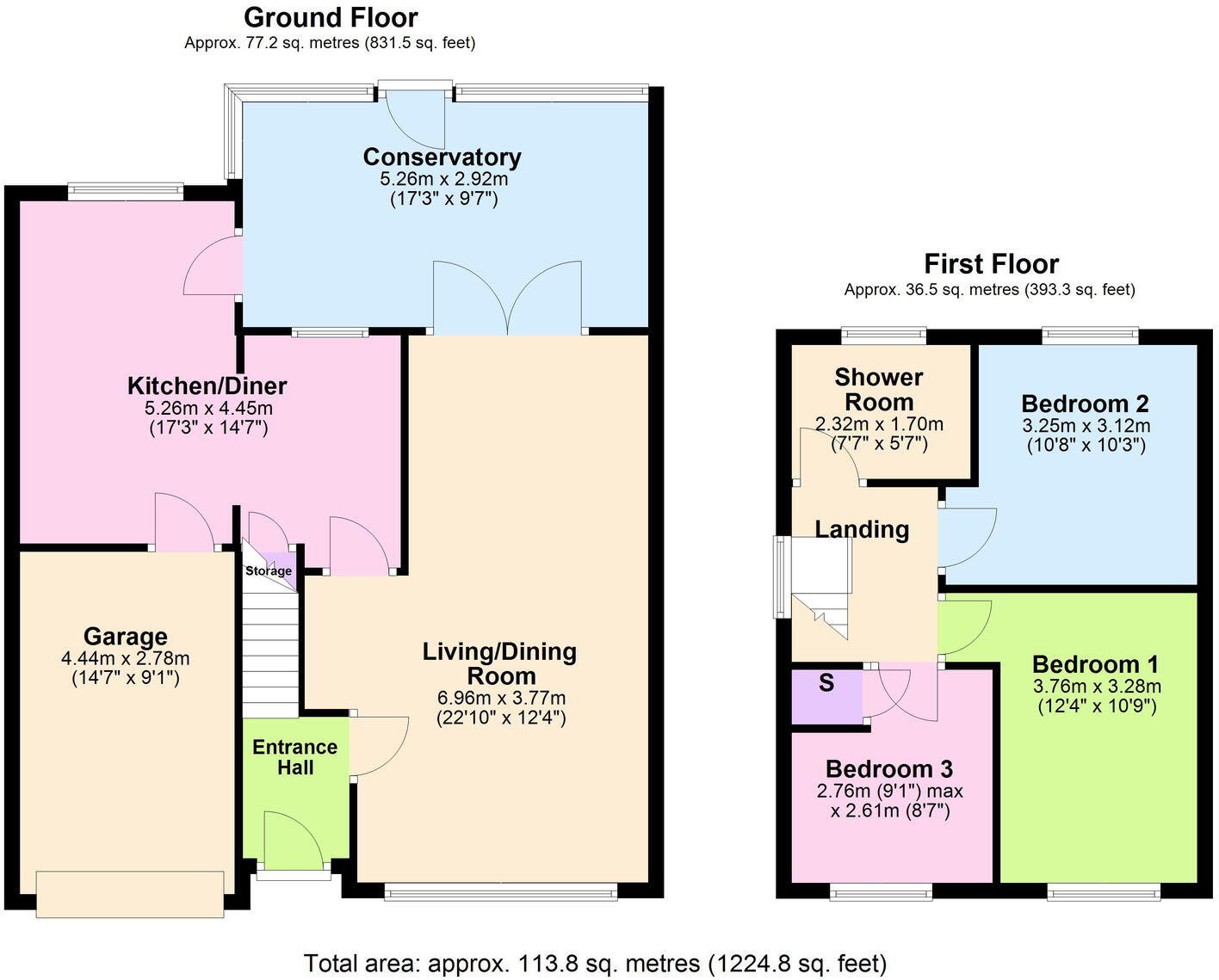 Kings Lane, Little Harrowden NN9 5BL floorplan