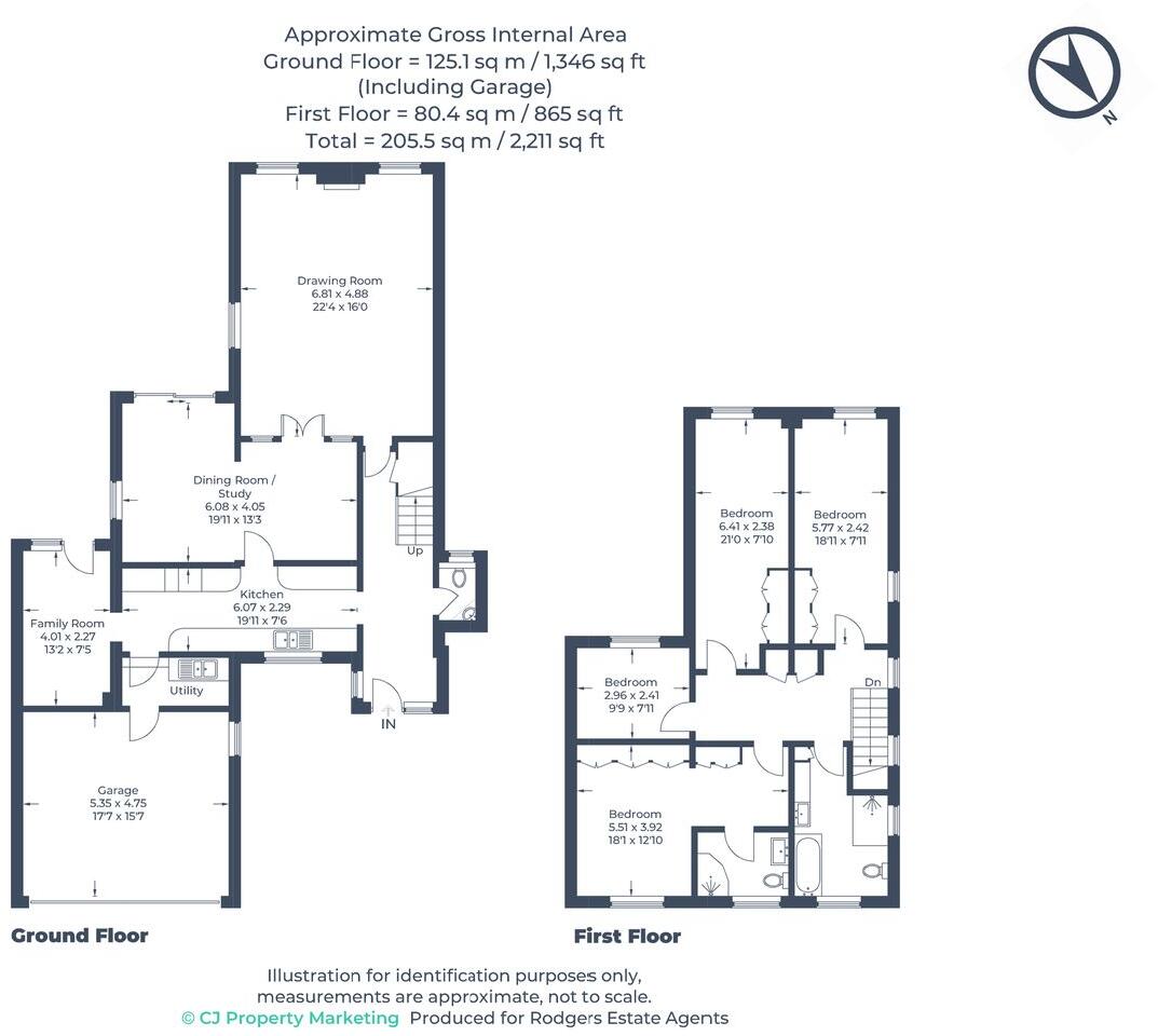 Garners Road, Chalfont St Peter, SL9 floorplan