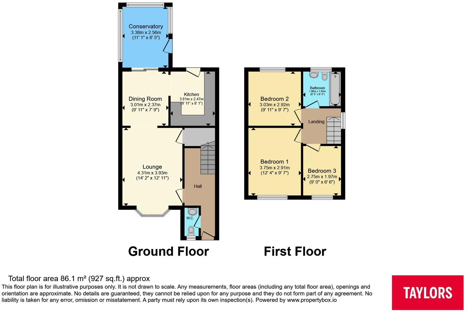 Gallivan Close, Little Stoke, Bristol, BS34 floorplan