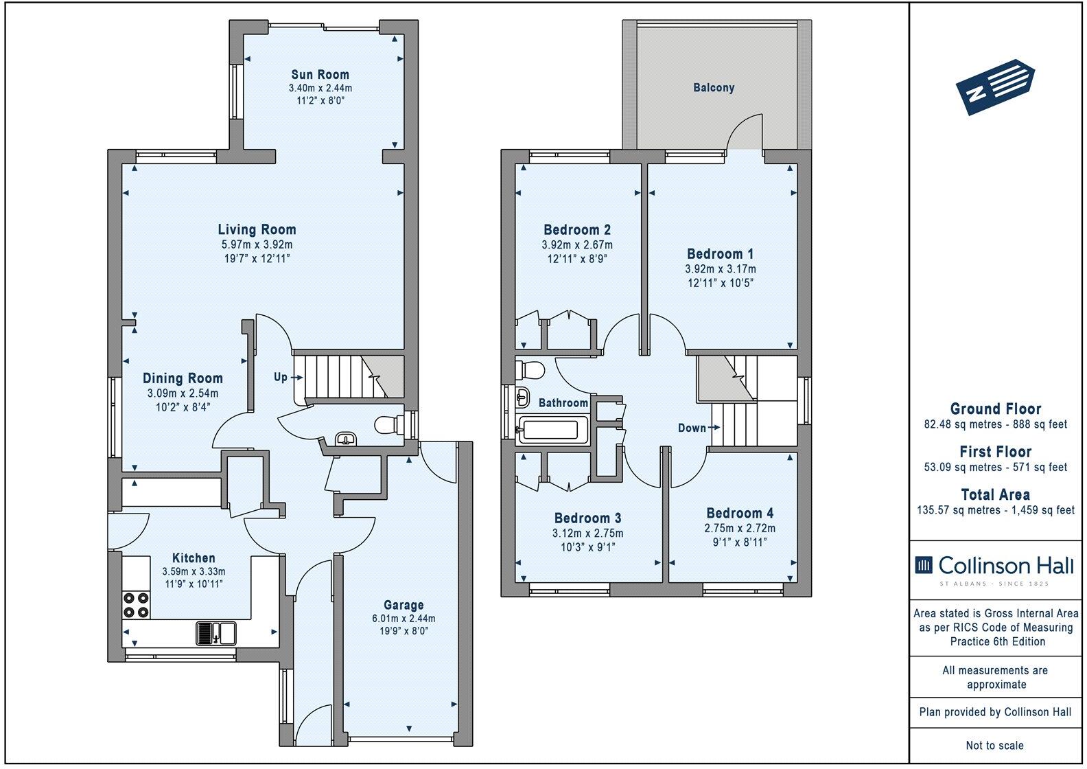 Pine Grove, Bricket Wood, St. Albans, Hertfordshire, AL2 floorplan