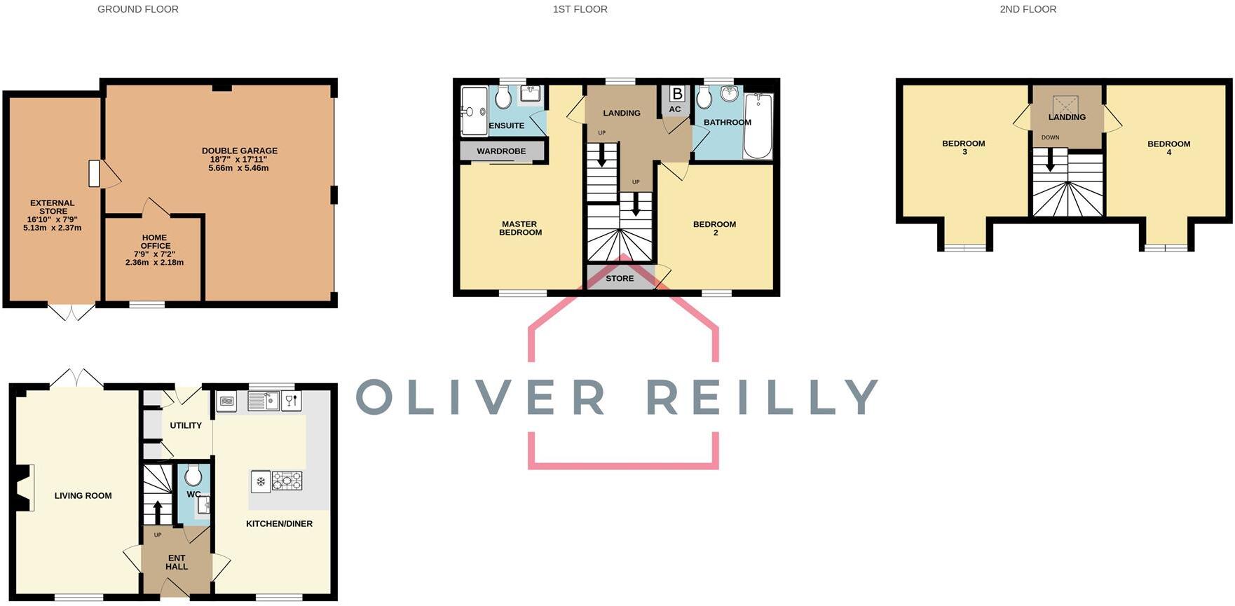 Lancaster Road, Coddington, Newark floorplan