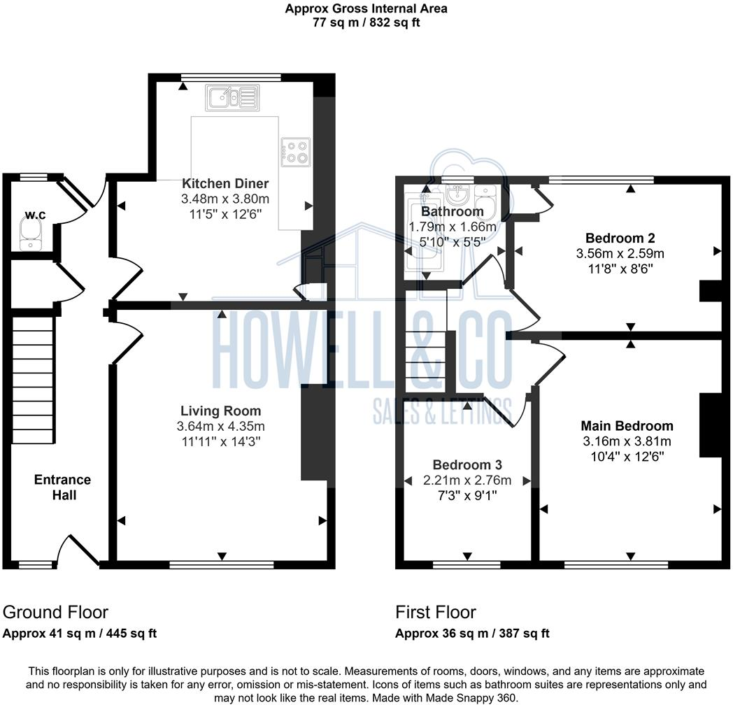 Park Avenue, Warrington floorplan