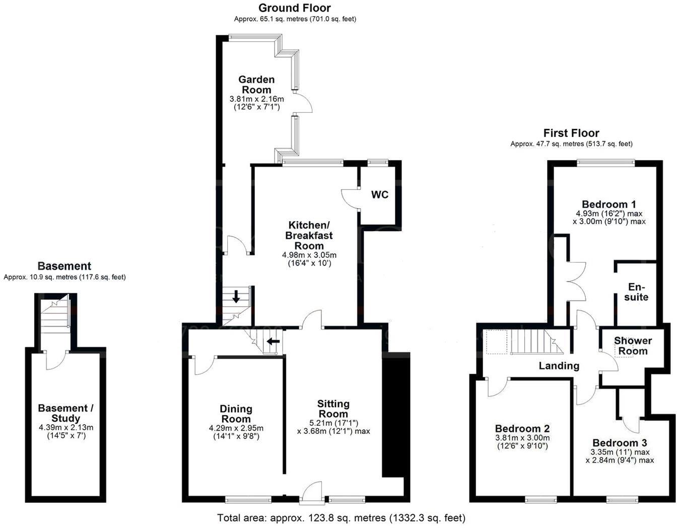 Castle Street, Saffron Walden floorplan