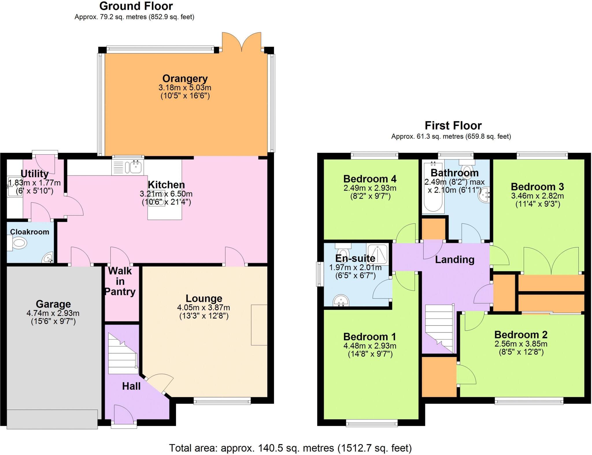 The Hawthorns, Ellesmere floorplan