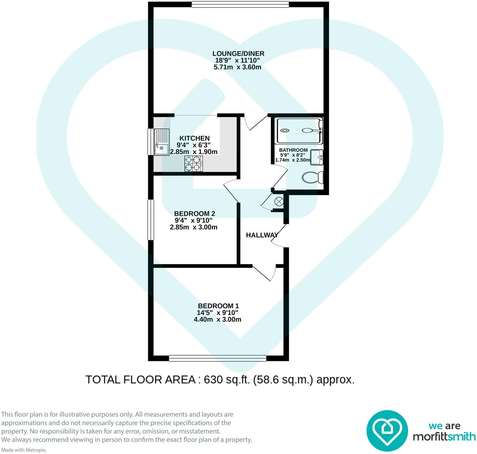 20 Moorbank Road, Sandygate, S10 5TR floorplan