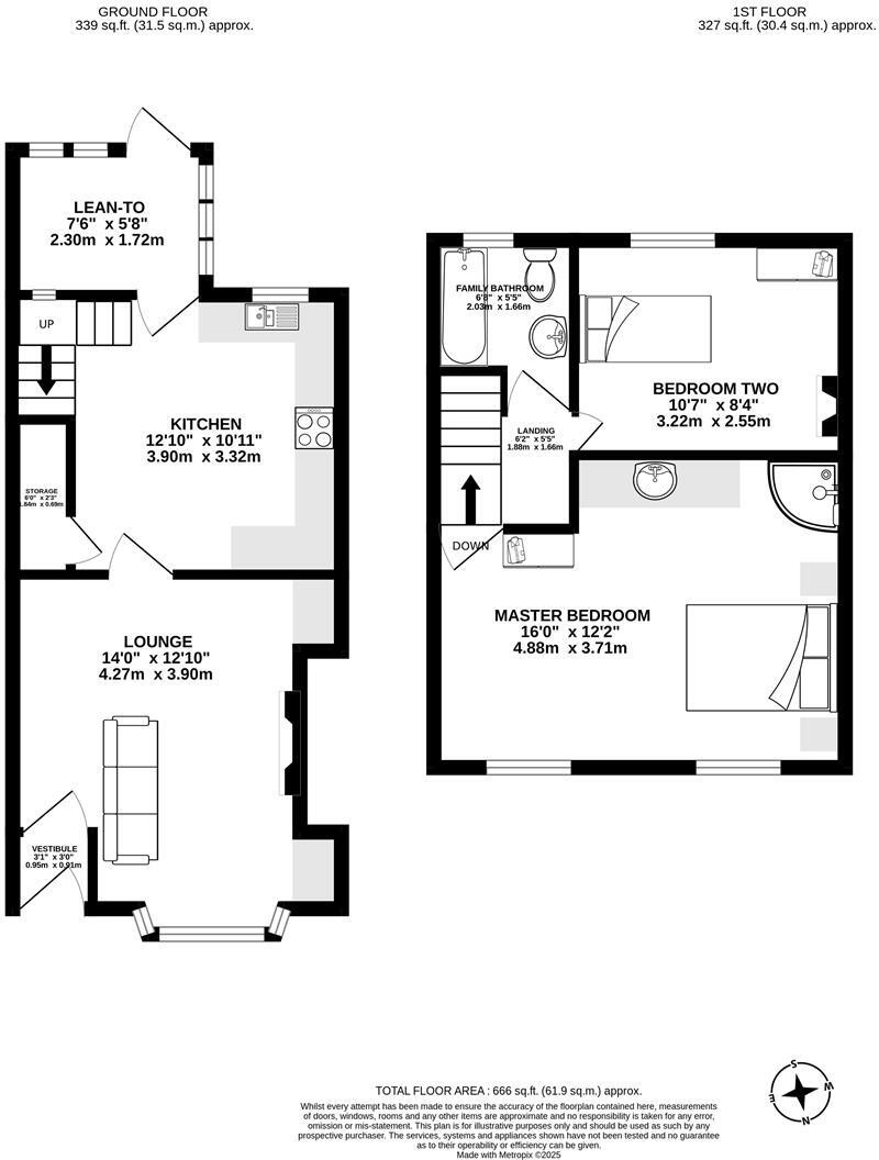 Ribble Crescent, Walton-Le-Dale, Preston floorplan