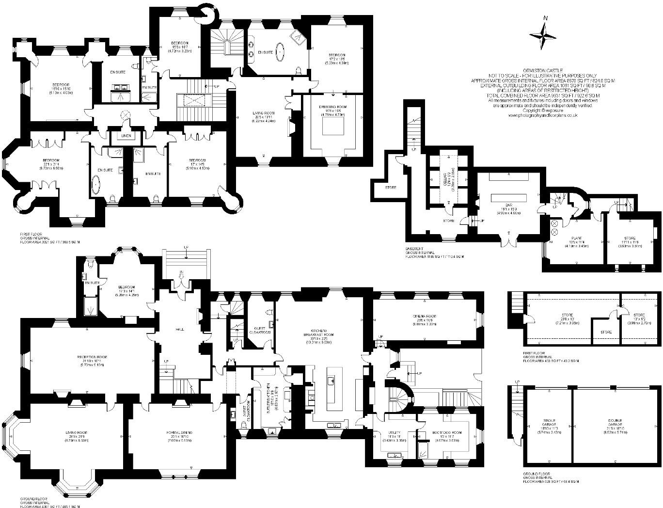 Ormiston Castle, West Lothian, EH27 floorplan