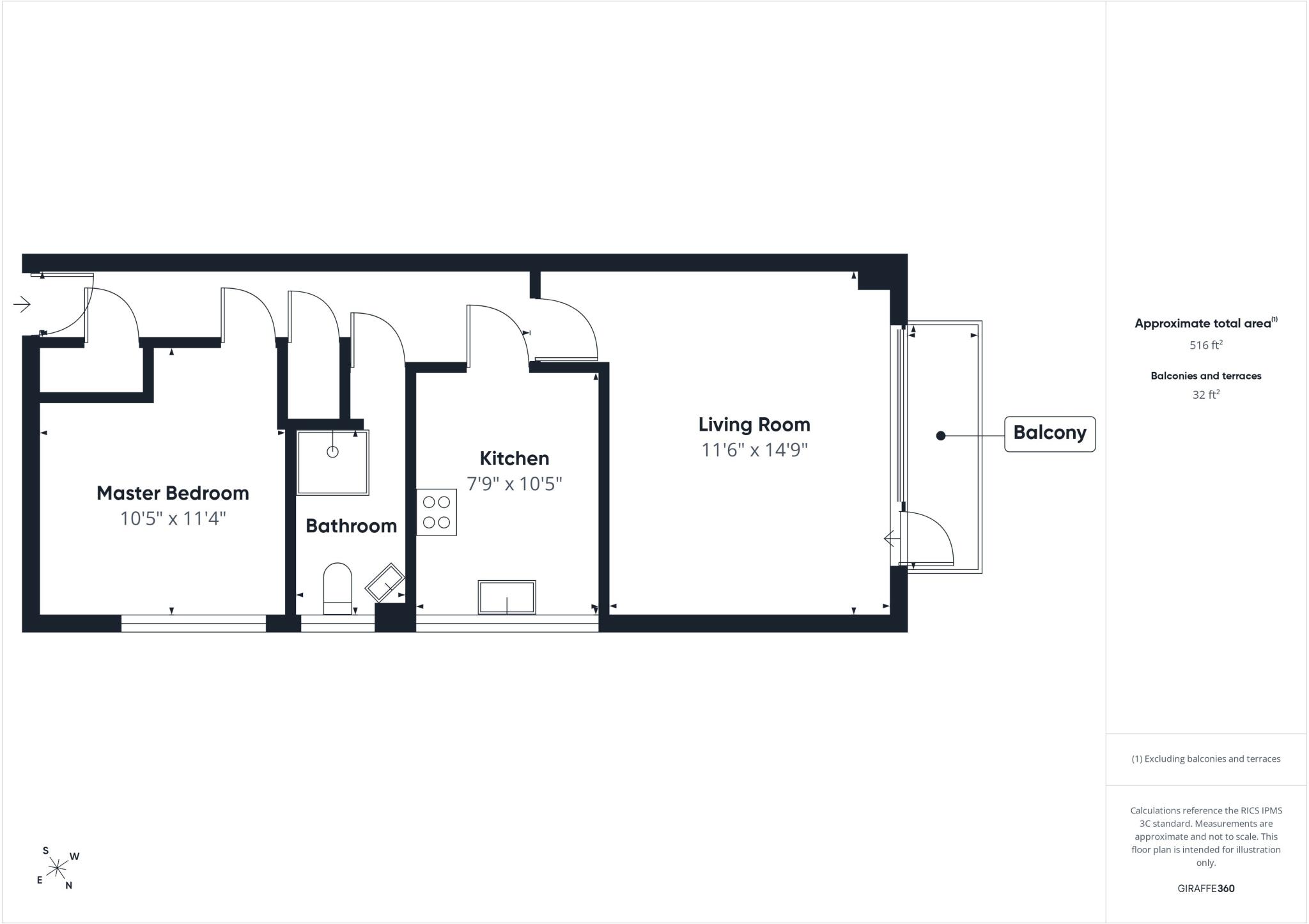 Arundel Court, Slough, Berkshire, SL3 floorplan