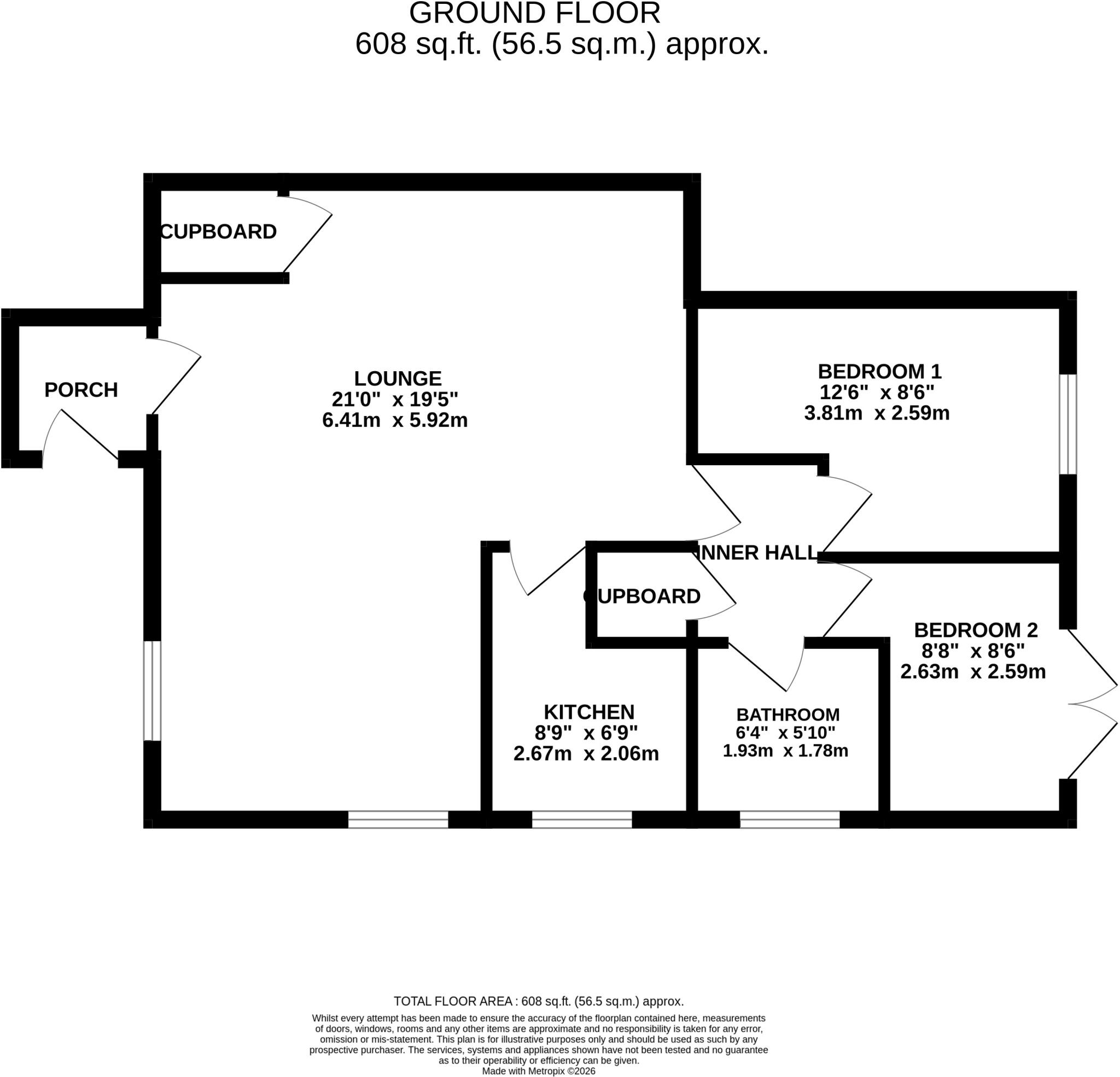 Langwell Close, Birchwood, Warrington floorplan