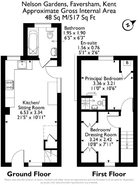 Nelson Gardens, Faversham, ME13 floorplan