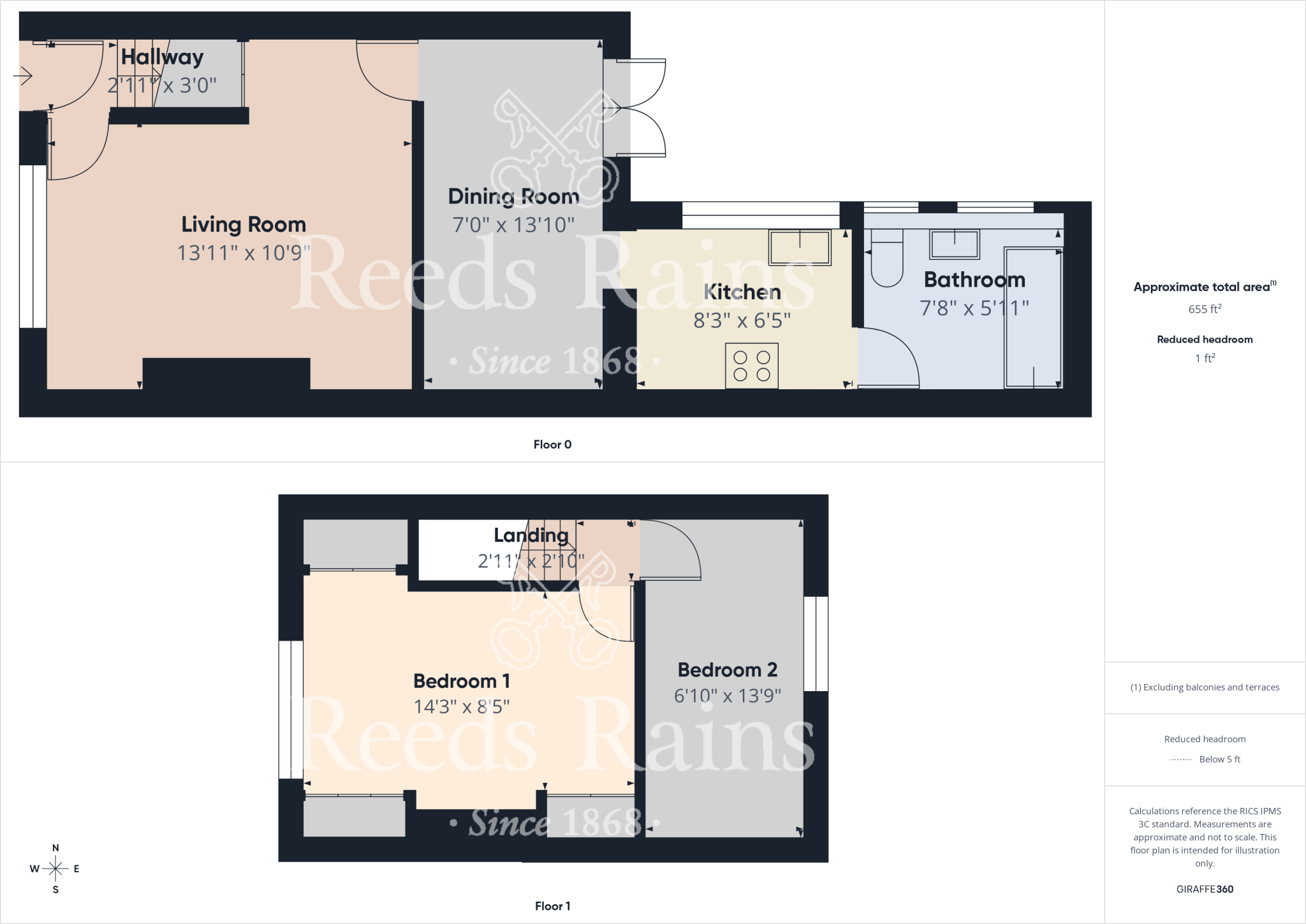 Snowden Street, Eston, Middlesbrough, North Yorkshire, TS6 floorplan