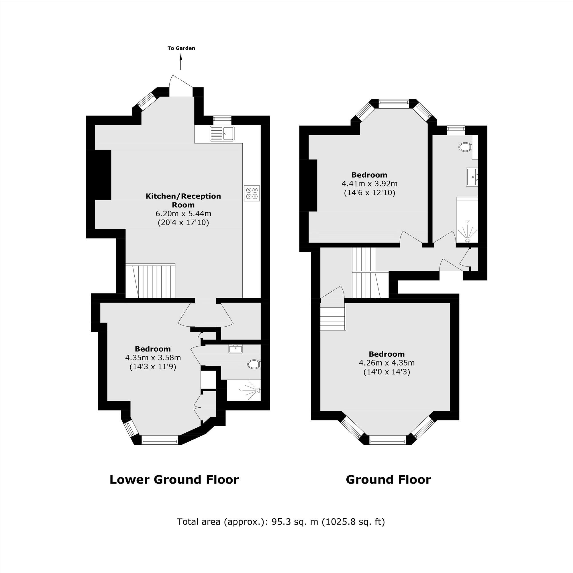 Almeric Road, Between The Commons floorplan