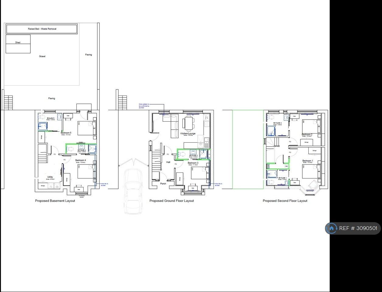 Rolleston Drive, Nottingham, NG7 floorplan