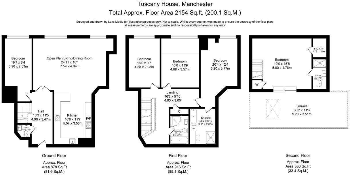 Dickinson Street, Manchester, M1 4LX floorplan