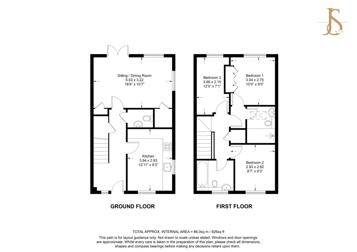 Kings Close, Arundel, BN18 floorplan