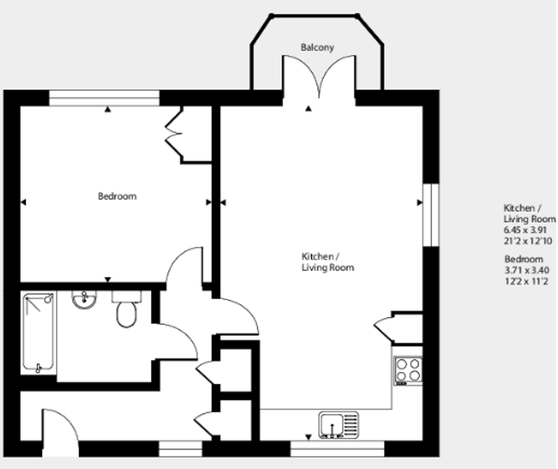 Applin Road, Bishopdown, SP1 floorplan