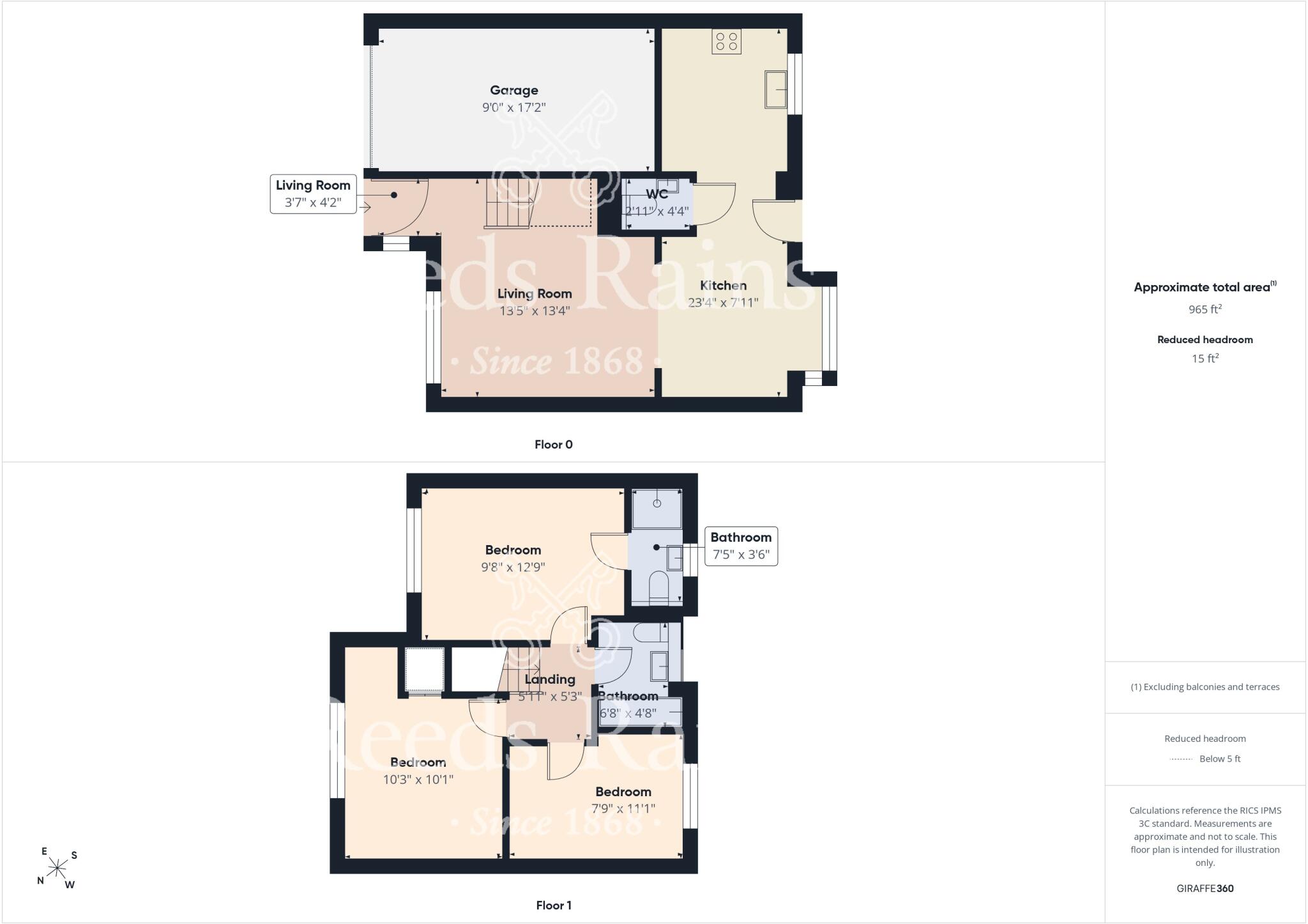 Hartley Gardens, Durham, DH1 floorplan