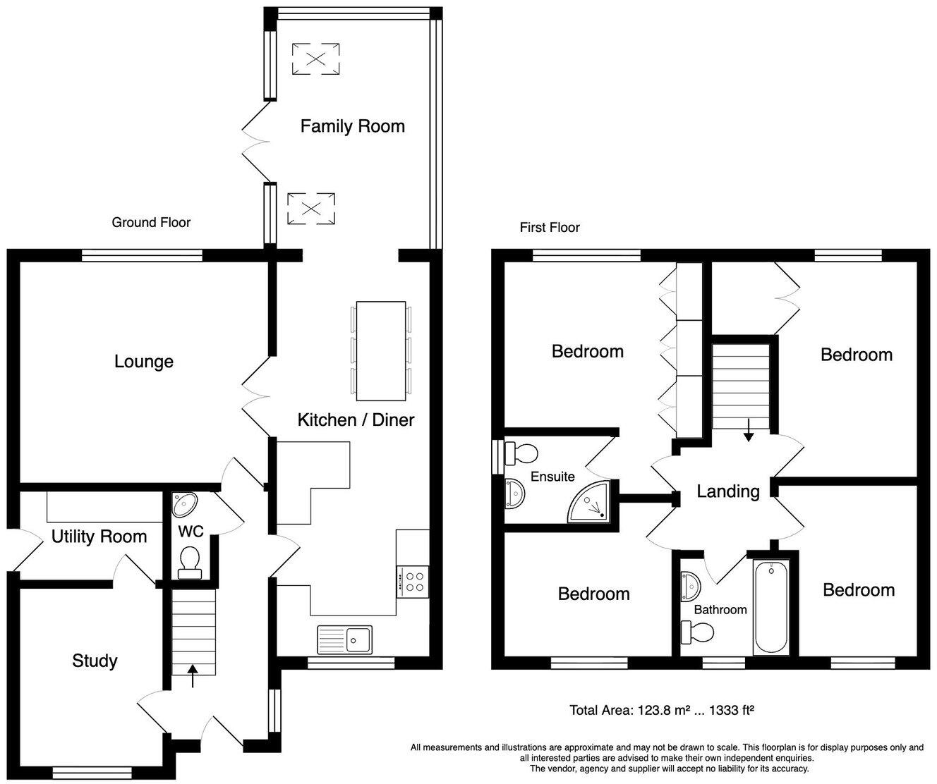 Belcher Close, Heather, LE67 2RN floorplan