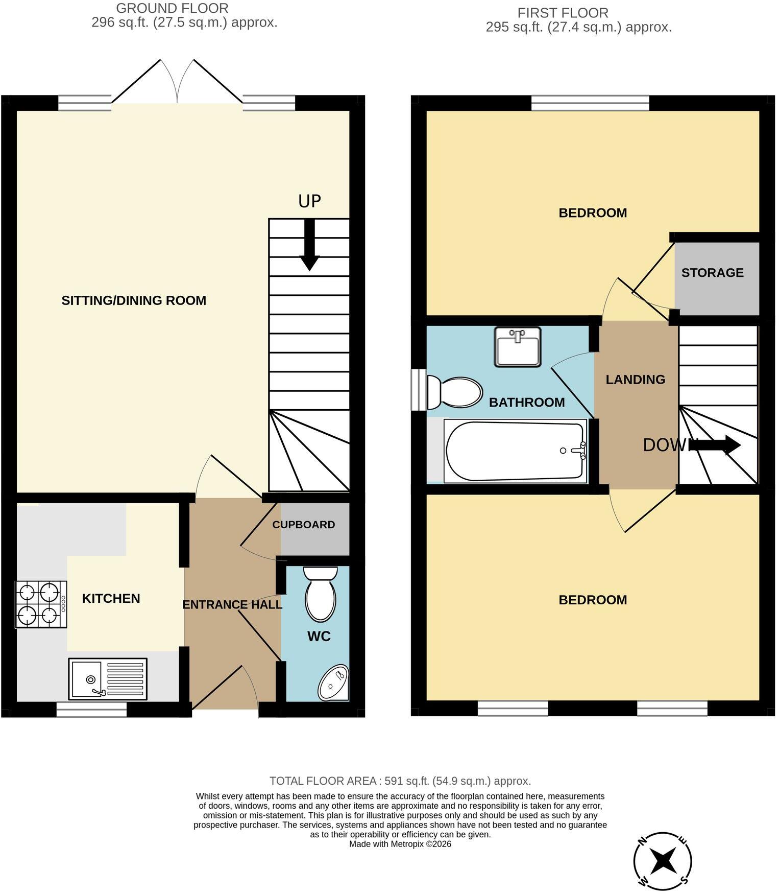Alberta Way, Bridgwater, TA6 floorplan