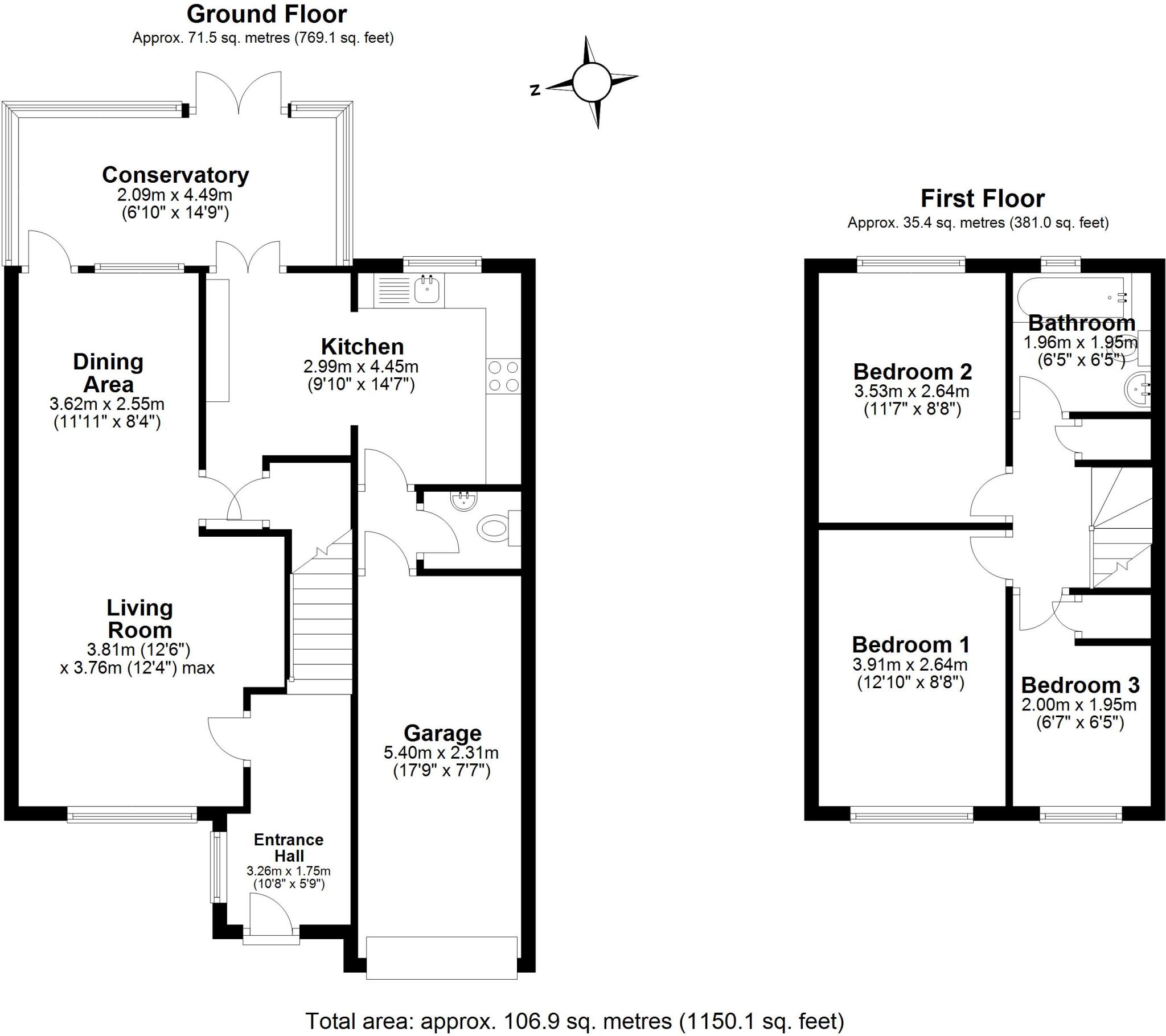 Campion Close floorplan
