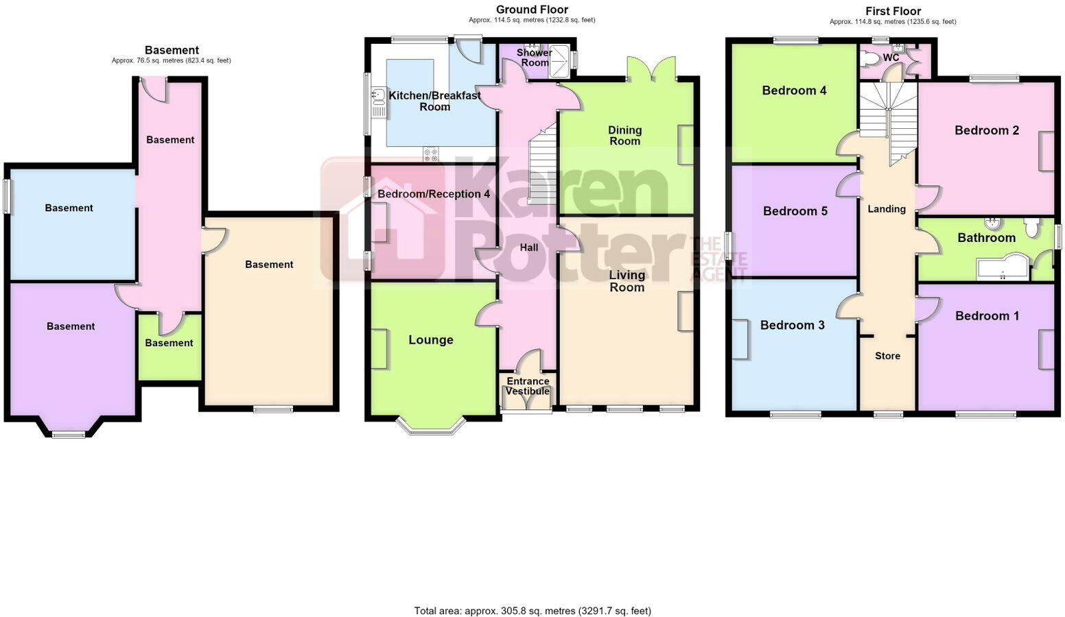 Manchester Road, Southport floorplan