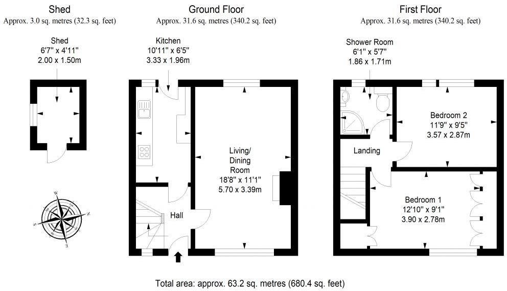 90 Arthur View Crescent, Danderhall, EH22 1NQ floorplan