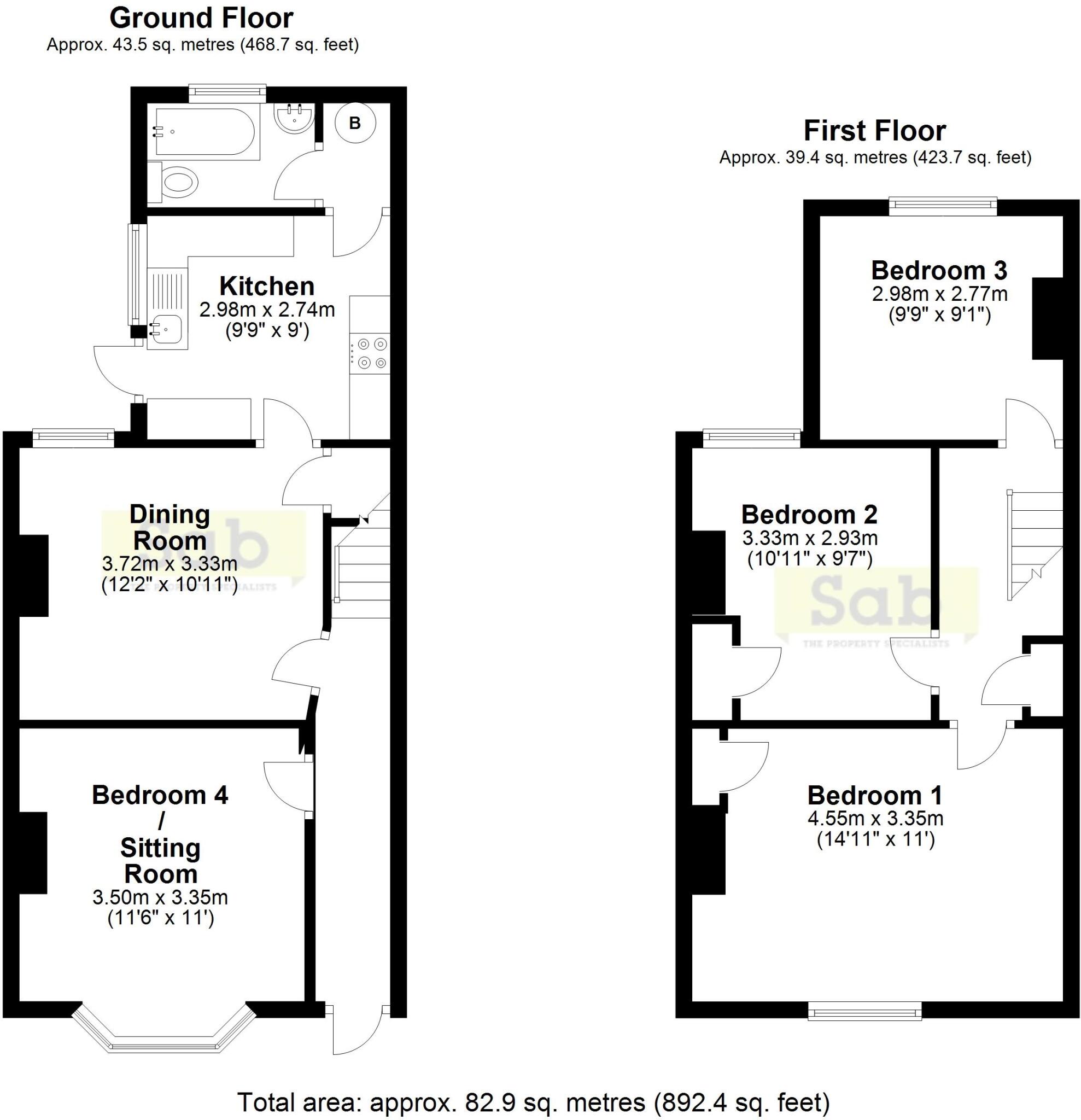 Ross Street, Cambridge floorplan