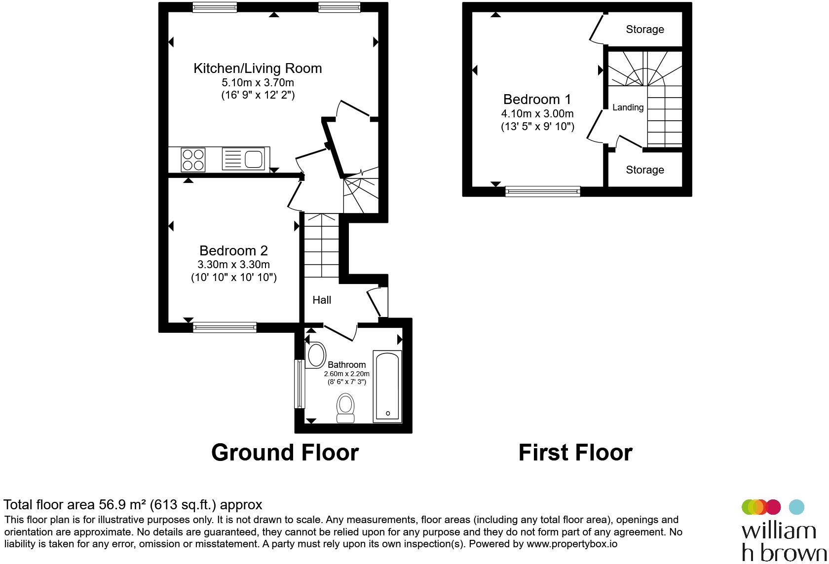 Camperdown, Great Yarmouth floorplan