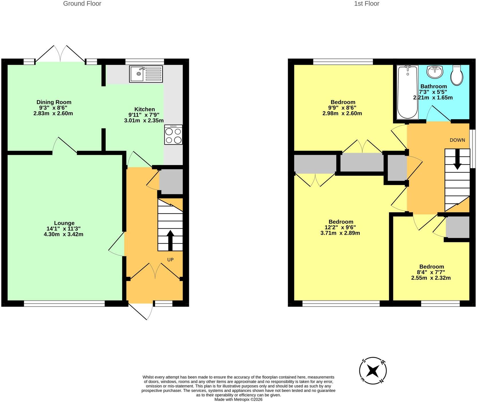 Westbourne, Ashford, TN23 floorplan