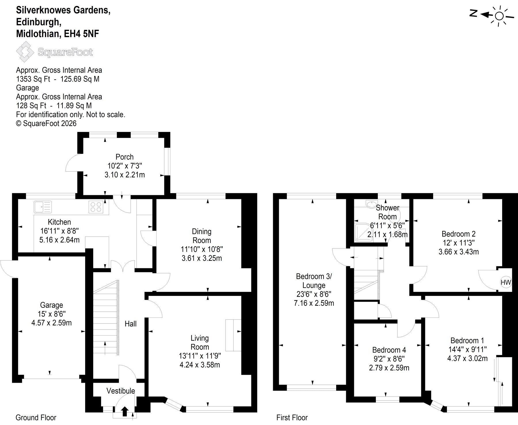 Silverknowes Gardens, Silverknowes, Edinburgh, EH4 floorplan