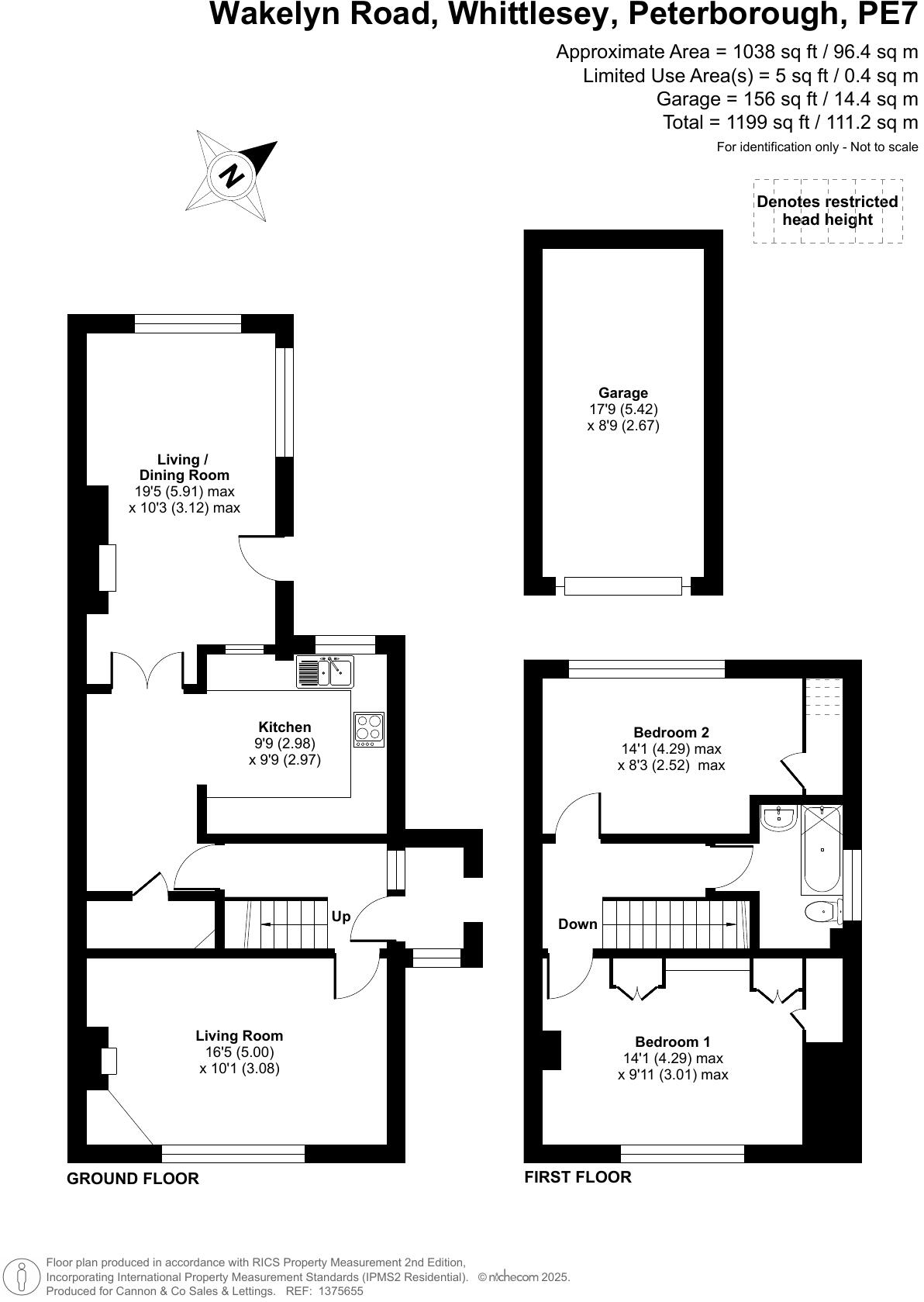Wakelyn Road, Whittlesey, Peterborough, Cambridgeshire floorplan
