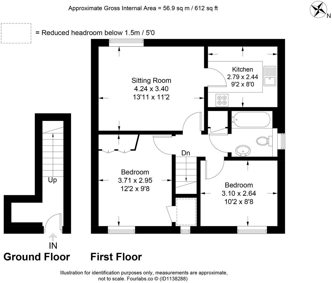 The Hawthorns, Flitwick floorplan