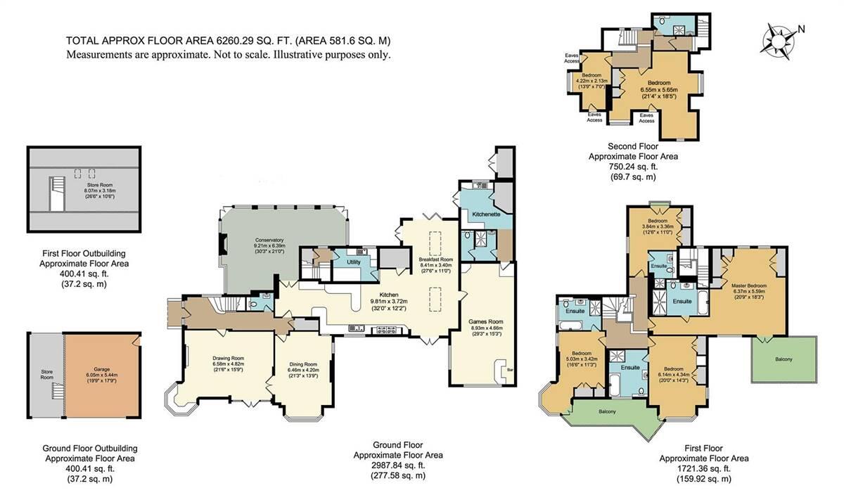 Cliff Promenade, North Foreland, Broadstairs floorplan