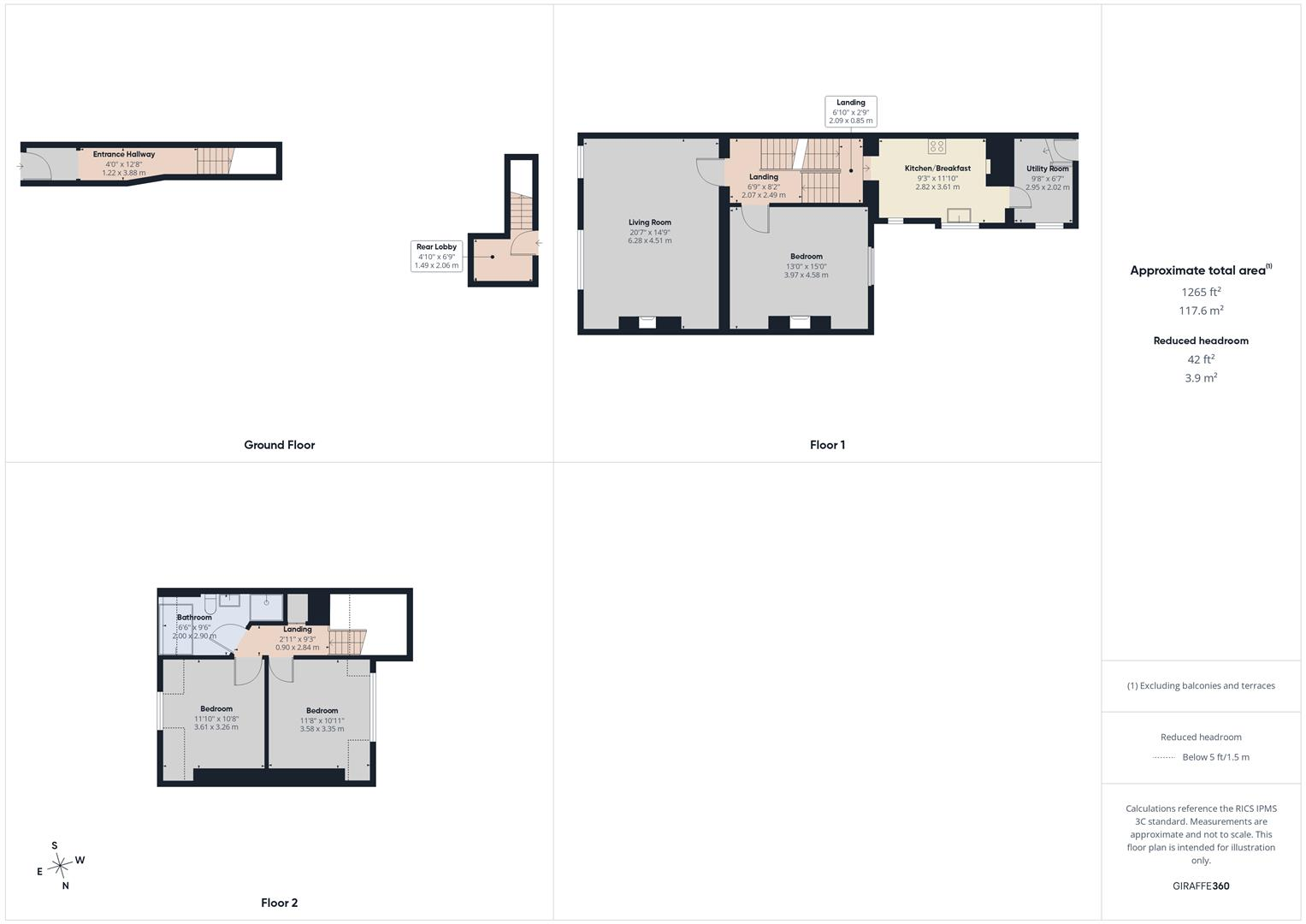 Park Crescent, North Shields floorplan