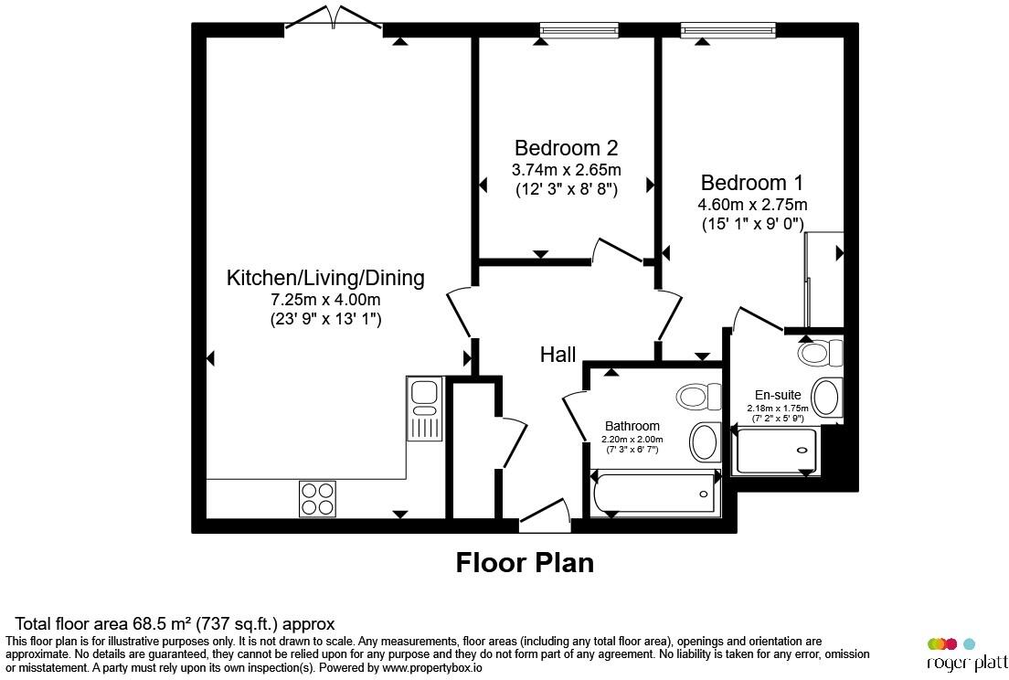 Ruston Close, Reading floorplan